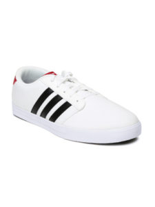 Adidas Neo Men White VS Skate Casual Shoes