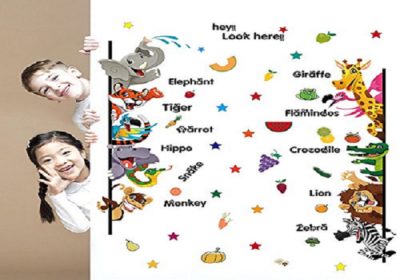 Best Educational Wall Stickers For Kids