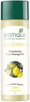 Biotique Bio Citron Stimulating Body Massage Oil