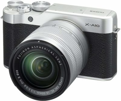 Fujifilm X-A10 XC16-50mm F3.5-5.6 OIS II Mirrorless Camera (Silver)