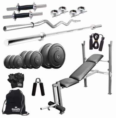 Headly 100 Kg Combo 8 Home Gym 