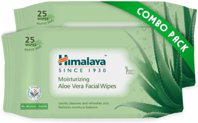 Himalaya Moisturising Aloe Vera Facial Wipes