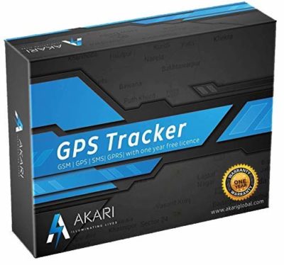 Akari Gt02A GPS Tracker Device for Car/Bike/Truck/Scooty Real-Time Tracking with Mobile APP