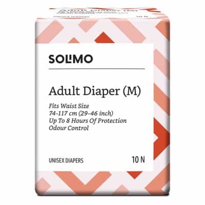 Amazon Brand - Solimo Adult Diapers