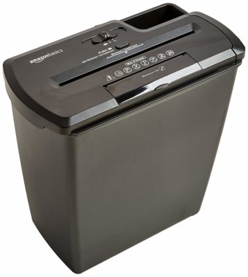 AmazonBasics paper shredder