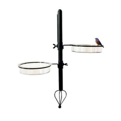 Ascent Homes Bird Feeding Bath Station (Black, 8x6. 2x20)