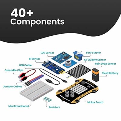 Avishkaar IoT Super Starter Kit 40 Components