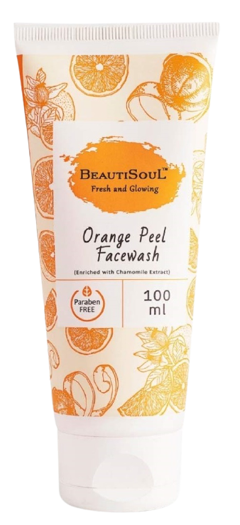 Beautisoul Orange Peel and Lemon Peel Face Wash Review 1