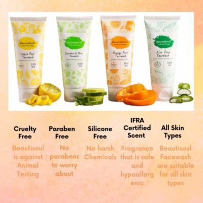 Beautisoul Orange Peel and Lemon Peel Face Wash Review 4
