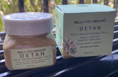 Bella Vita Organic De tan Face Brightening Pack Review 2