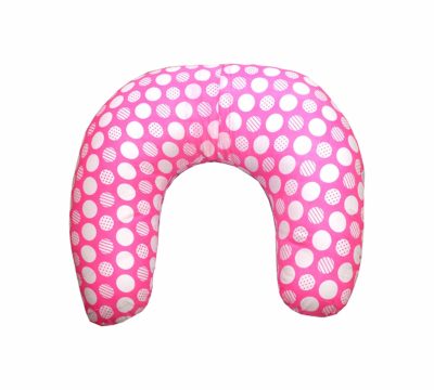 Bottom Genius Baby's Cotton Printed Feeding Pillow and Positioner with Removable Slipcover