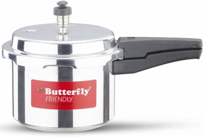 Butterfly Friendly Aluminum Pressure Cooker 3 Liters