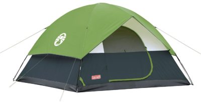 Coleman Sundome Camping Green Tent