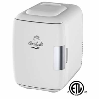 Cooluli 6 Can AC/Dc Portable Thermoelectric System Mini Fridge