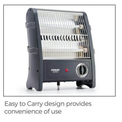 Eveready QH800 800-Watt Room Heater 