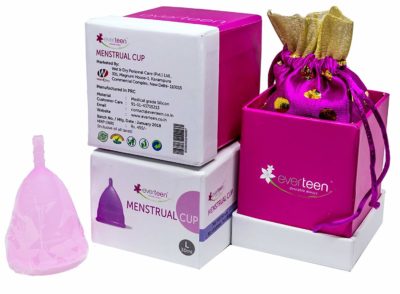 Everteen 12 hours Leak-Proof Protection Menstrual Cup