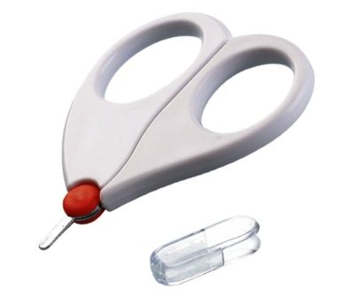 FOK Baby Safety Nail Scissors with a Plastic Cover