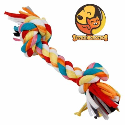 Foodie Puppies Cotton Durable Dog Chew Rope Toy