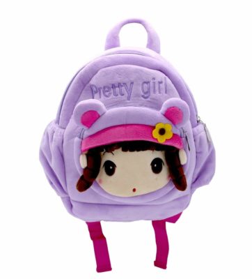 FunBlast Cute Pretty Girl Soft Bagpack