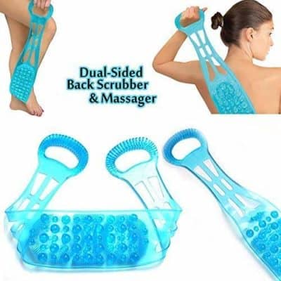GNEY Silicone Dual Sided Scrubber Brush