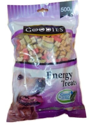 Goodies Energy Treats Bone Shaped for Dogs