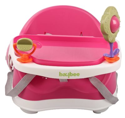 Goodluck Baybee- Comfort Folding Baby Booster Seat Chair for Babies (6 month to 3 years) Pink