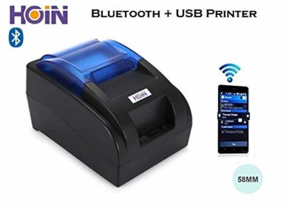 HOIN Bluetooth + USB Thermal Printer