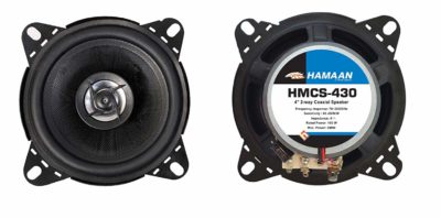 Hamaan HMCS-430 – 4” 2-Way 240W Coaxial Car Speakers