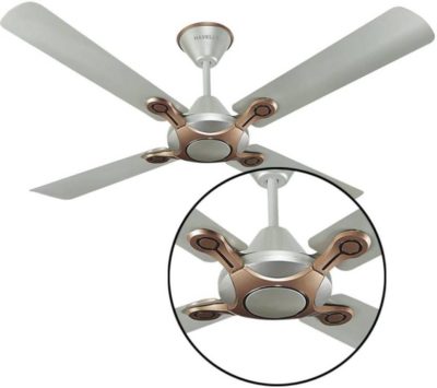 Havells Leganza 1200mm Ceiling Fan (Bronze and Gold) (With Four-speed settings)
