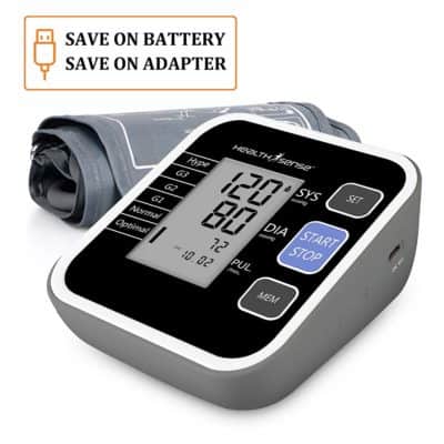 Health Sense Classic BP120 Heart Mate Digital Blood Pressure Monitor