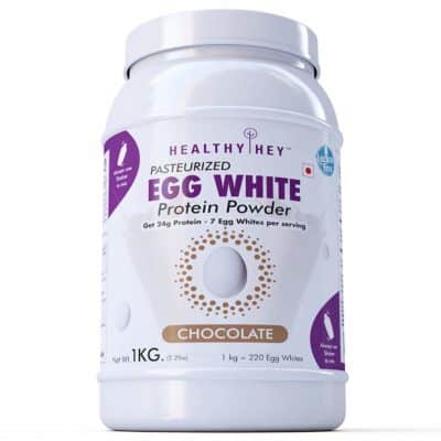 HealthyHey Nutrition Non-GMO and Lactose-Free Egg White Protein