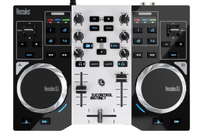 Hercules DJ Instinct S Series 4780846 2-Channels Controller (Black)