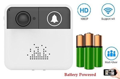 IFITech Battery Powered HD WiFi Smart DoorBell