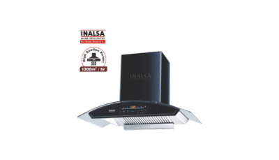 Inalsa 90 cm 1300 m³h Kitchen Chimney Crescent 90BKSFAC Review