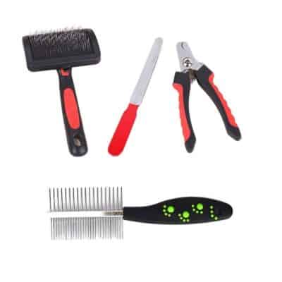Jainsons Pet Products High-Quality Imported Durable Pet Grooming Kit for Dogs and Cats, Suitable for Long or Short Hair