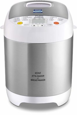 KENT Atta and Bread Maker 550-Watt (Steel Grey)
