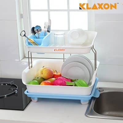 Klaxon Kitchen Dish Drainer Rack