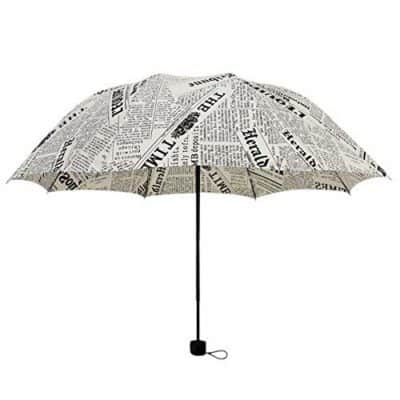 Kraptick Travel Newspaper Umbrella