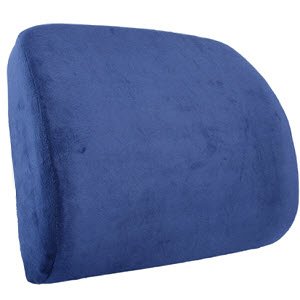 Linenwalas Memory Foam Lumbar Support Back Cushion