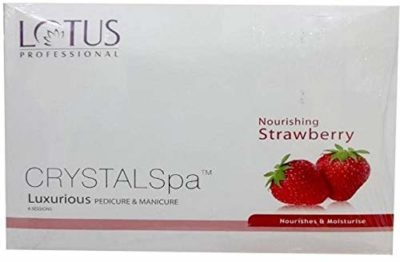 Lotus Herbals Professional Manicure and Pedicure Strawberry SPA Kit