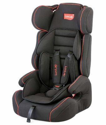 Luvlap Comfy Baby Car Seat (Red)