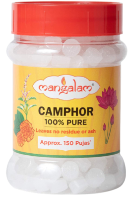 Mangalam Camphor Tablet Jar Review