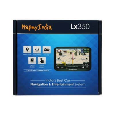MapmyIndia MMI LX 350 Portable Navigation Device (Black Matte)