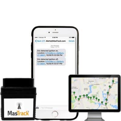MasTrack OBD Live GPS Vehicle Tracker with Engine Diagnostics
