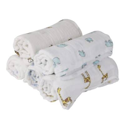 Mom’s Home Organic Cotton Baby Muslin Swaddle