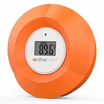 MotherMed Baby Bath Thermometer and Floating Bath Toy Bathtub and Swimming Pool Thermometer