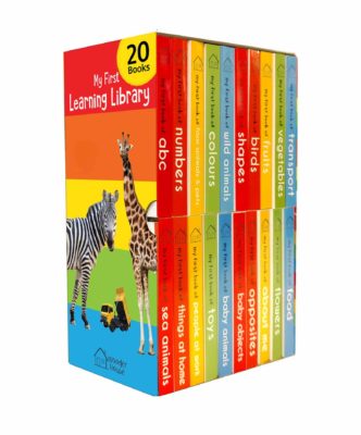 My First Learning Library: Boxset of 20 Board Books for kids