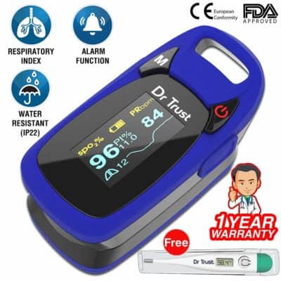 Neclife Dr. Trust Finger Pulse Oximeter DR-50D