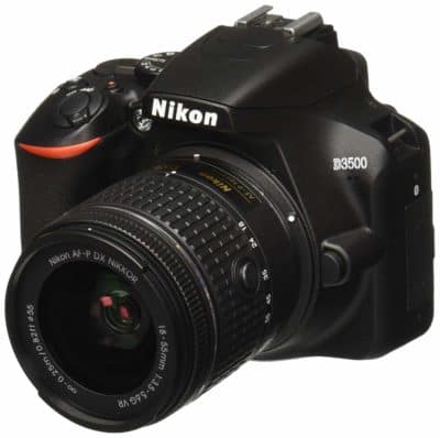 Nikon D3500 W/AF-P DX Nikkor 16GB Camera
