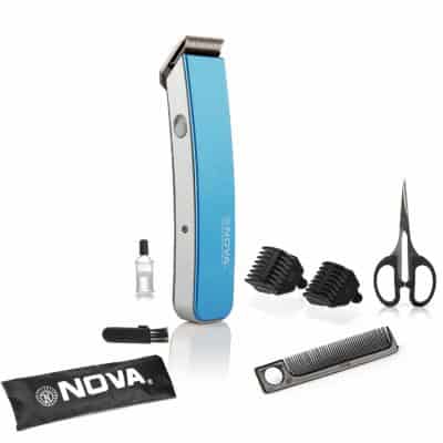 Nova NHT-1045 Rechargeable Cordless Beard Trimmer for Men